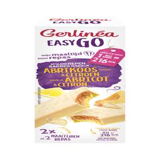 GERLINEA Barres Easy Go Abricot Citron