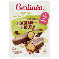 GERLINEA Barres Chocolat Noir & Blanc